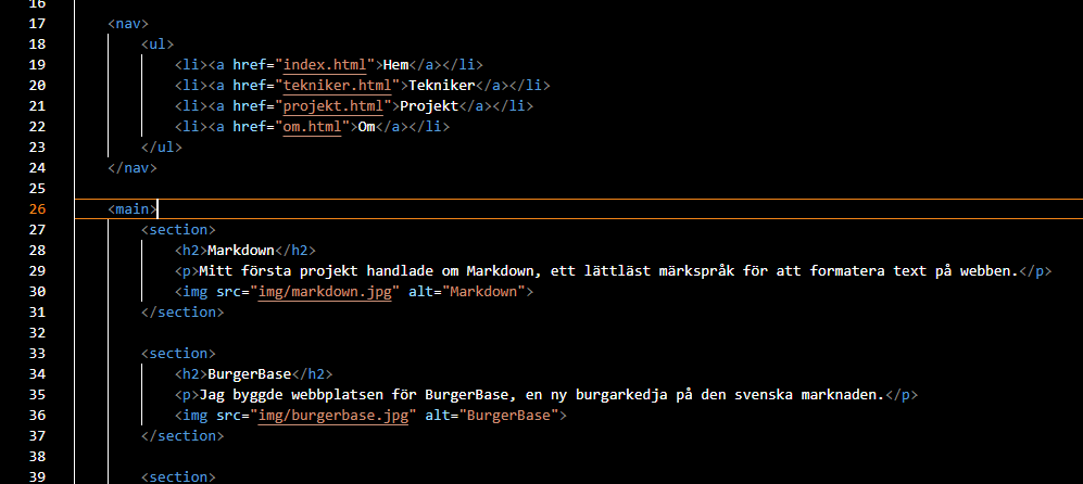 html5 kod